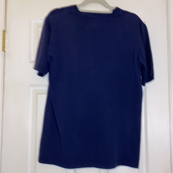 Penn State Mens Nittany Lions Blue and White Short Sleeve T-Shirt Size Medium - Picture 5 of 7